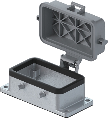 12-3 10 Pole Closed Base 2xM20 + 2 levers | 70.330.1035.0 - Image 1